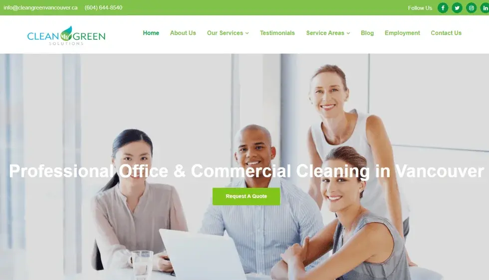 Clean Green Vancouver project screenshot
