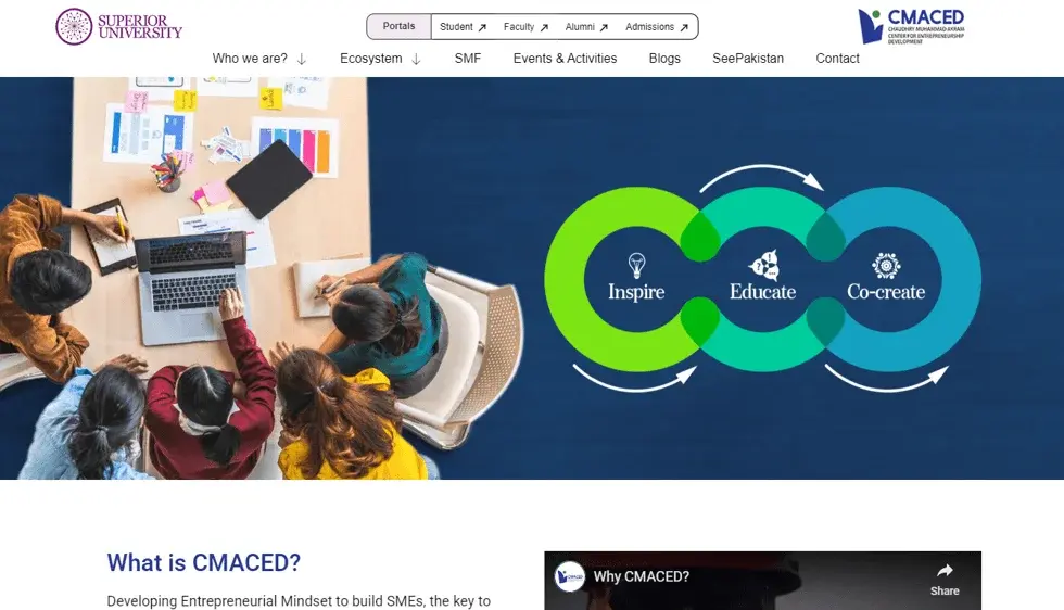 CMAC ED project screenshot