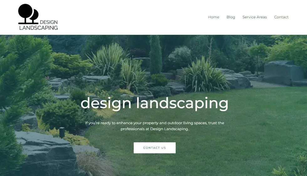 Design Landscaping project screenshot