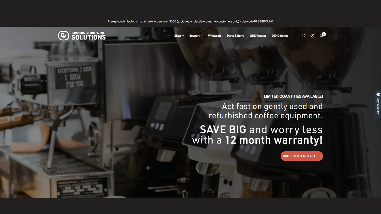 GHGBS project screenshot