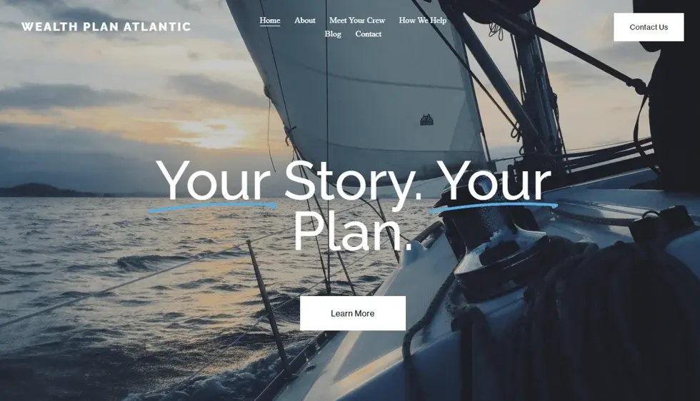 JDS Financial Planning project screenshot