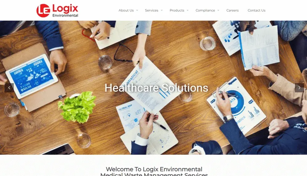 Logix Waste project screenshot