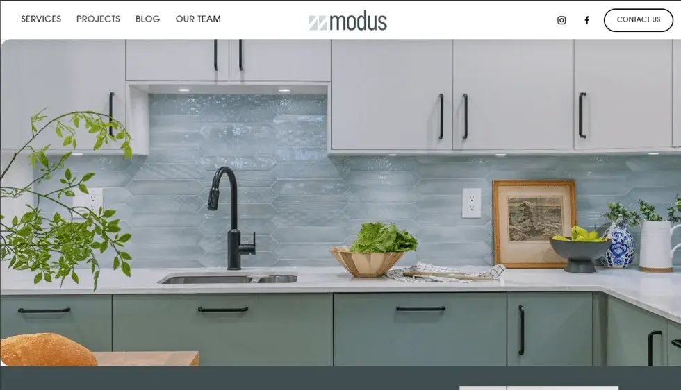 Modus Enterprises project screenshot
