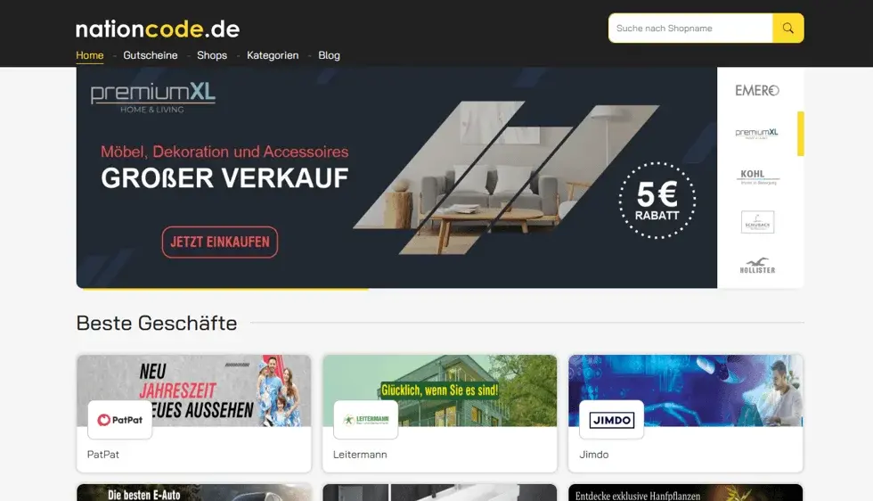 Nationcode website or application screenshot