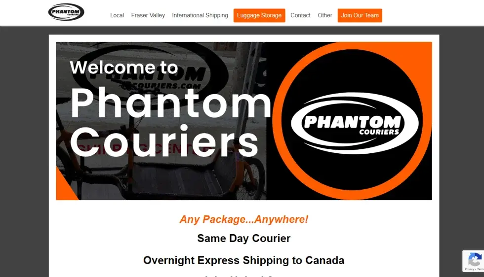 Phantom Couriers project screenshot