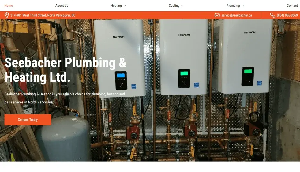 Seebacher project screenshot