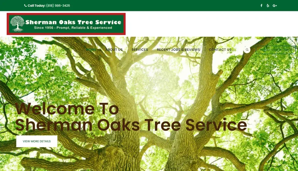 Sherman Oaks Tree Service project screenshot