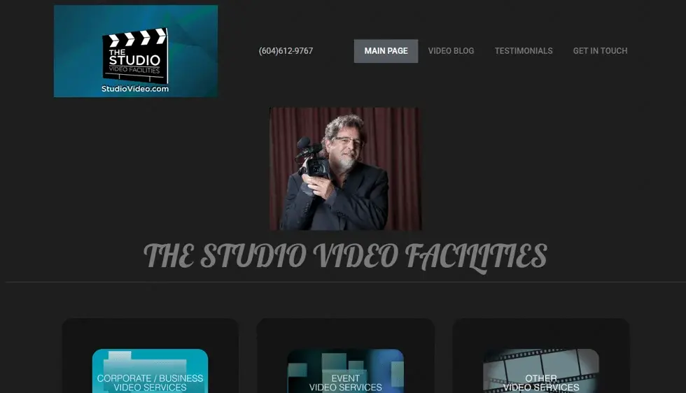Studio Video project screenshot